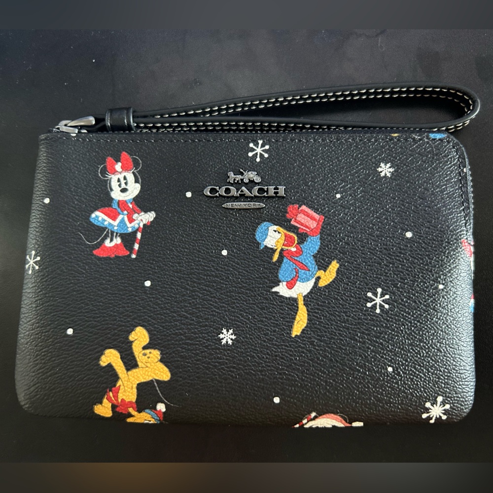 Coach x Disney wristlet